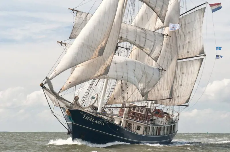 Thalassa er blant skutene som kommer til Stavanger under The Tall Ships Races i 2026