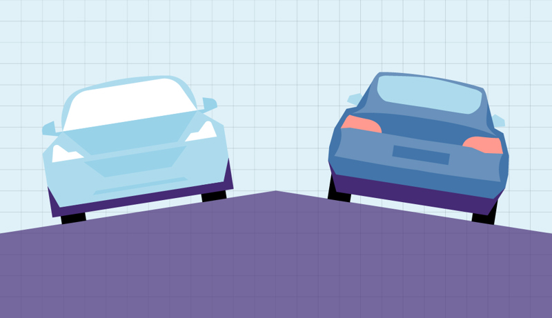 Figur som viser takfall