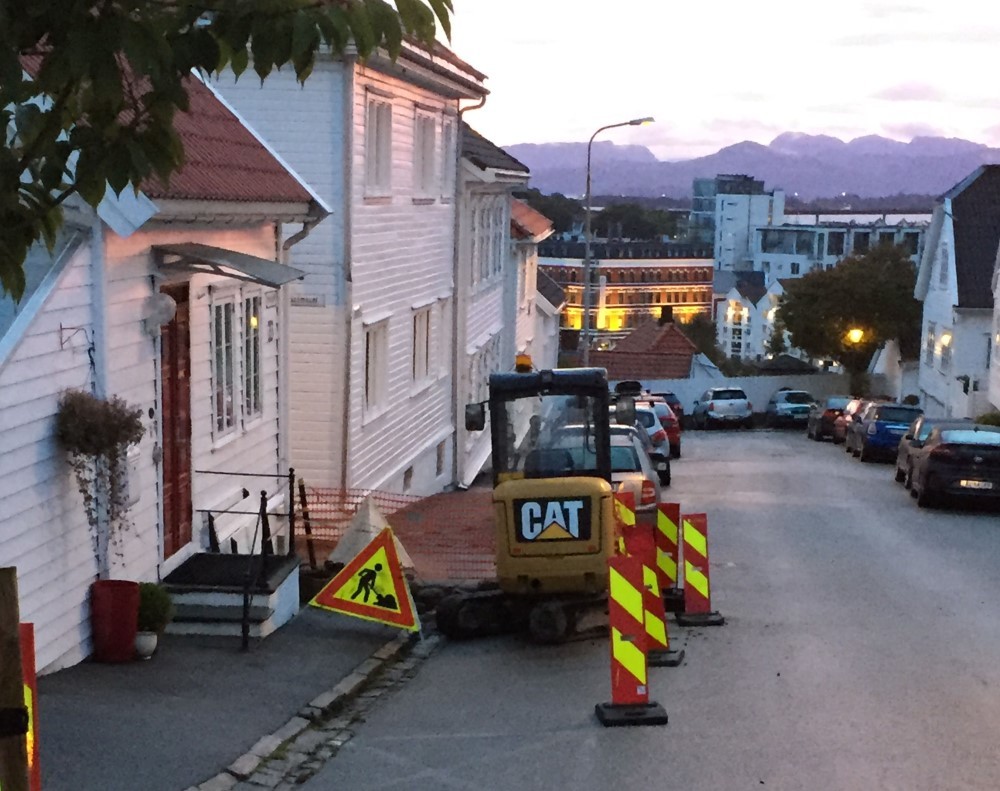 Anleggsarbeid i Stavanger