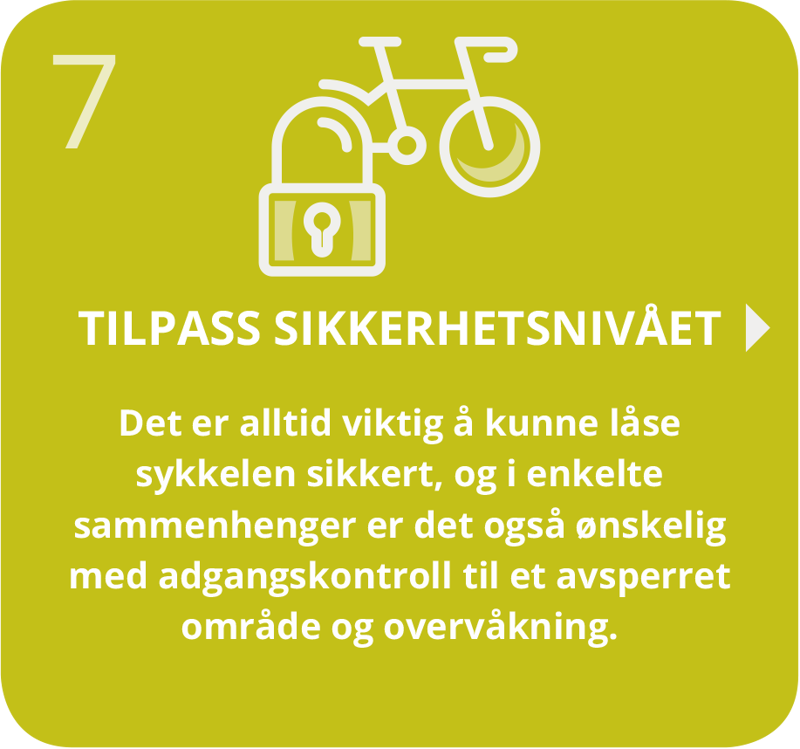 Tilpass sikkerhetsnivået