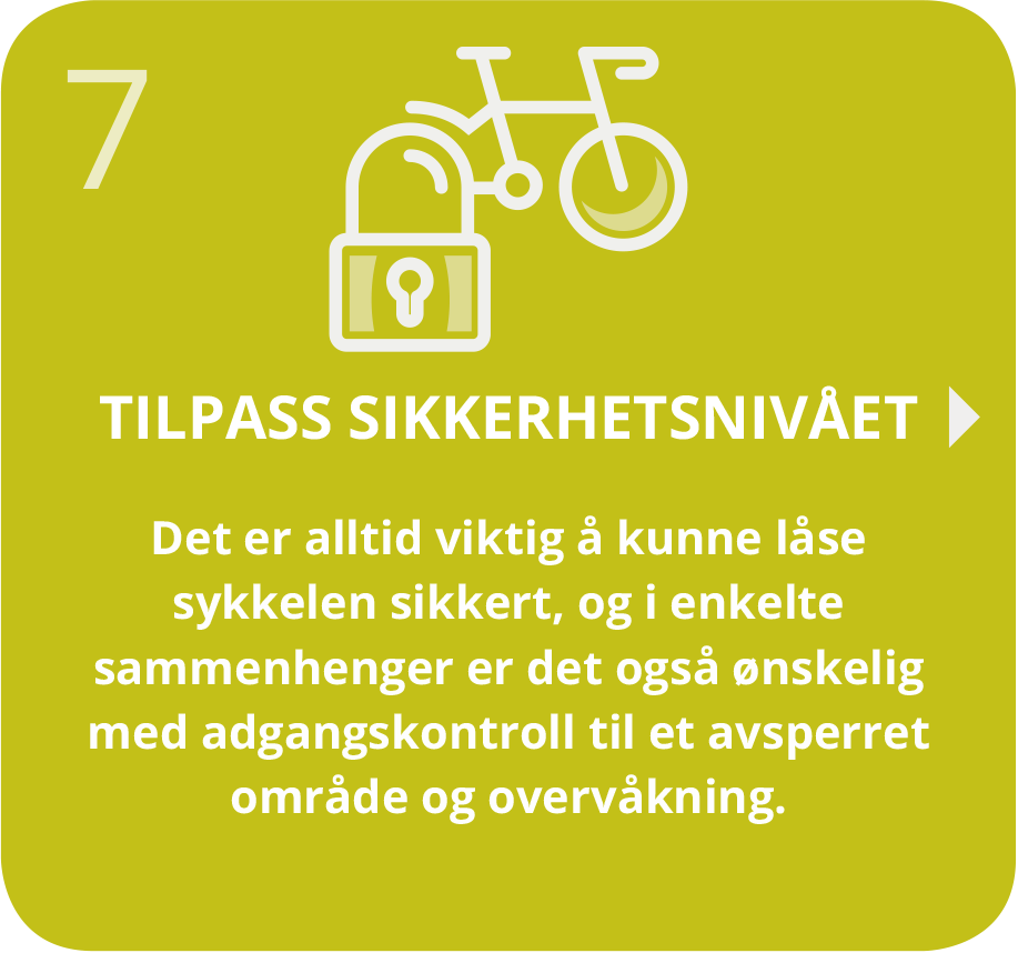 Tilpass sikkerhetsnivået